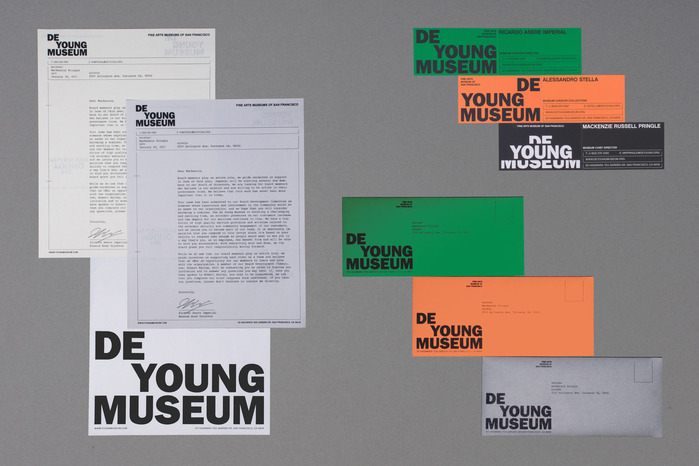 De Young Museum visual identity (fictional) 3